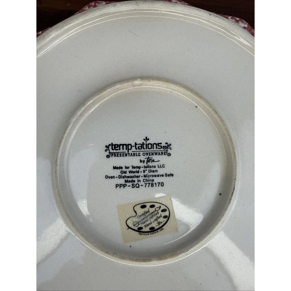 VintageTemptations Presentable Ovenware By Tara -Old World 9